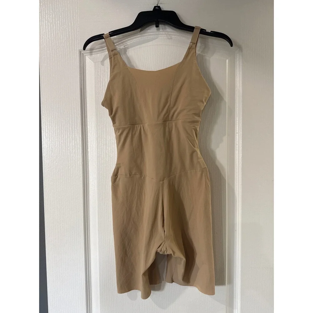 Maidenform‎ Firm Foundations Body Shaper Beige Shapewear 04157X Womens Large